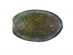 Turquoise brooch front side