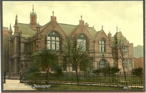 Photograph of the old public library in doncaster