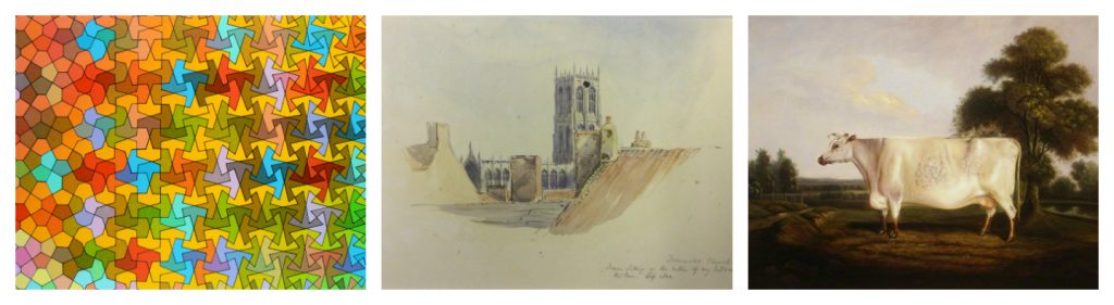 Selection of images from Heritage Doncaster's fine art collection