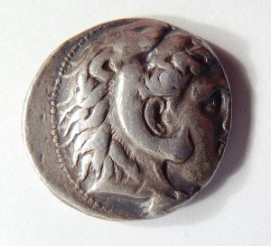 Head side of the tetradachm