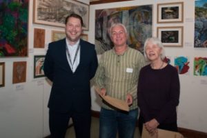 The judges with Andy Lynch