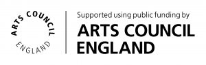 Arts Council England logo in black