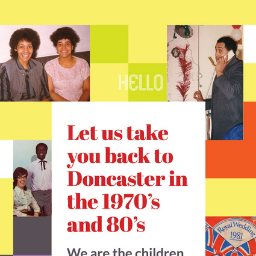 Black History exhibition. People in 1970s and 80s